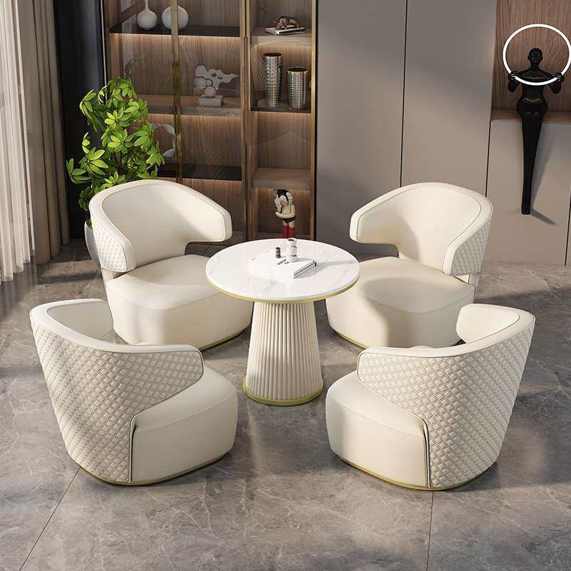 高端创意轻奢大堂休闲会客沙发桌椅组合商务服装店待洽谈一桌四椅,鲜花速递/花卉仿真/绿植园艺,割草机/草坪机,淘宝优惠券,粉丝福利购,淘宝优惠卷