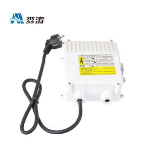 不锈钢深井泵外置控制盒家用水泵抽水泵电容配套配件潜水泵开关盒