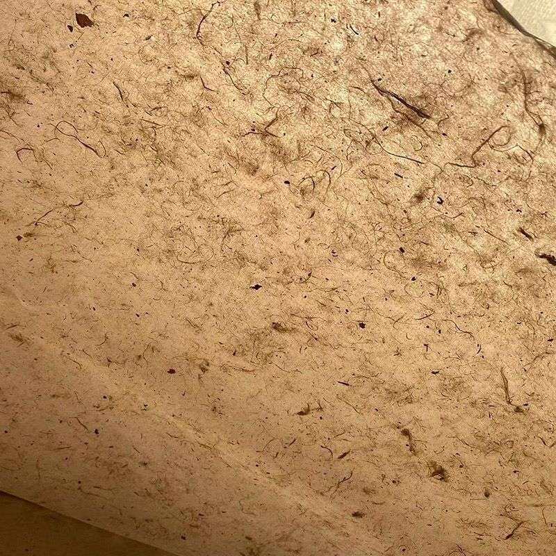 西和麻纸纯手工国展皮纸四尺麻纸书法作品纸六尺毛边纸半生熟0