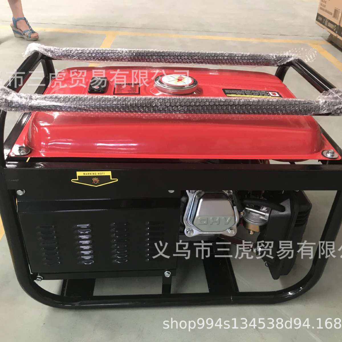 2KW 三相 220V 380V 汽油发电机 家用 野外 电动工具均可使用