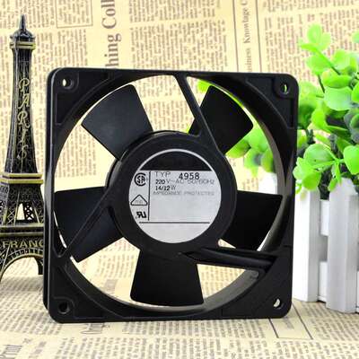 TYP4958 12CM 12025 220V 14/12W双滚珠风扇
