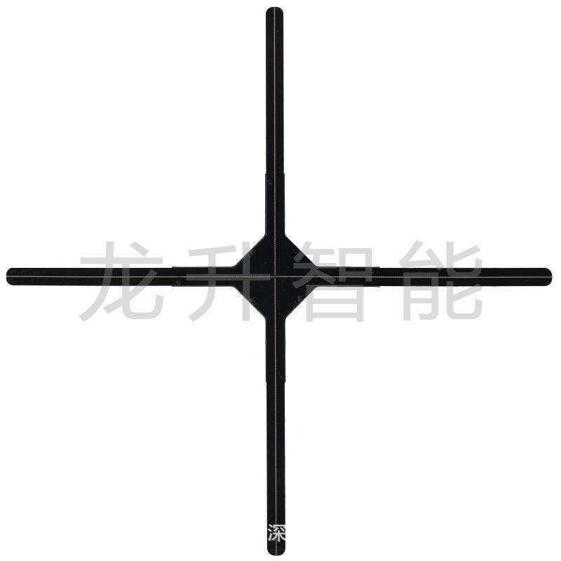外单款3D广告机全息风扇广告机 led旋转风扇裸眼立体成像65CM高亮