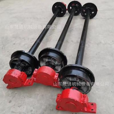 矿车轮对300mm铸钢矿车导向轮 工矿防水耐磨翻斗式矿车轮子厂家