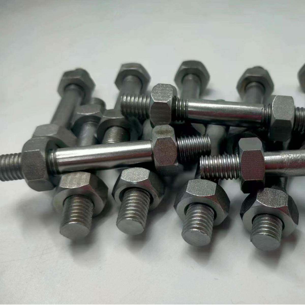 厂家直销各类规格尺寸真空烧结炉单晶炉用耐高温钼螺丝螺母钼螺栓