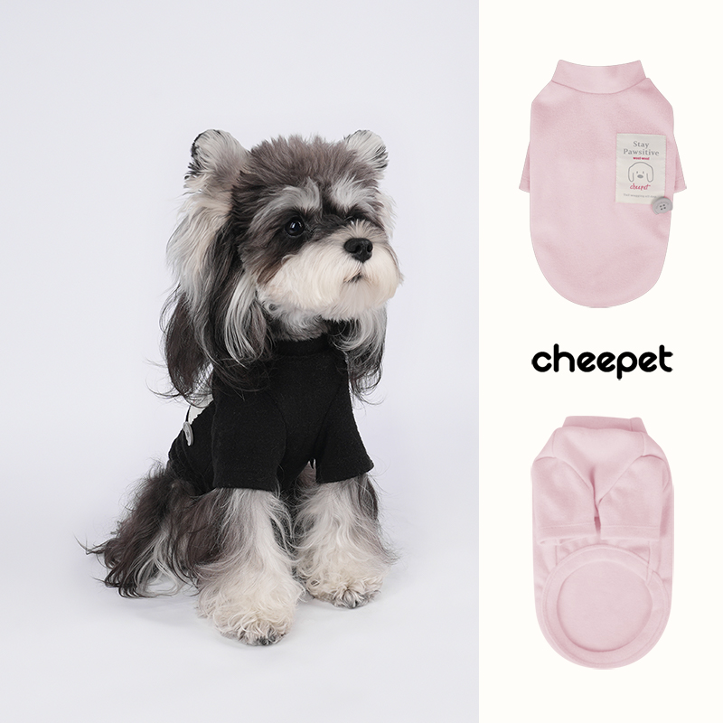趣派小型犬毛巾绒打底T恤卫衣
