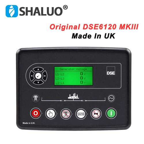 原装深海DSE6120 MKIII AMF自动停止发电机控制器面板 市电
