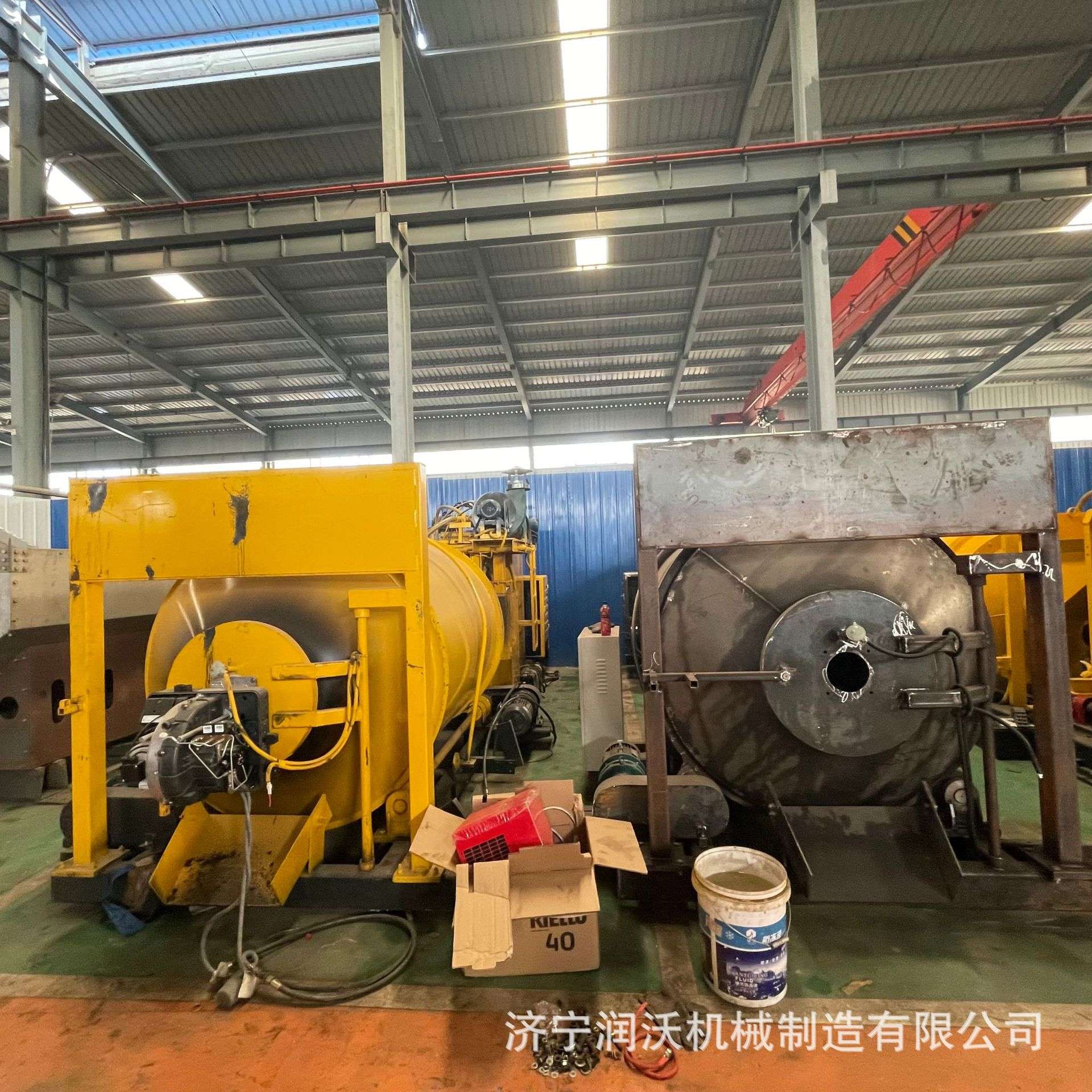 车载沥青混合料炒料机小型移动式沥青搅拌机固定式废旧沥青拌合机