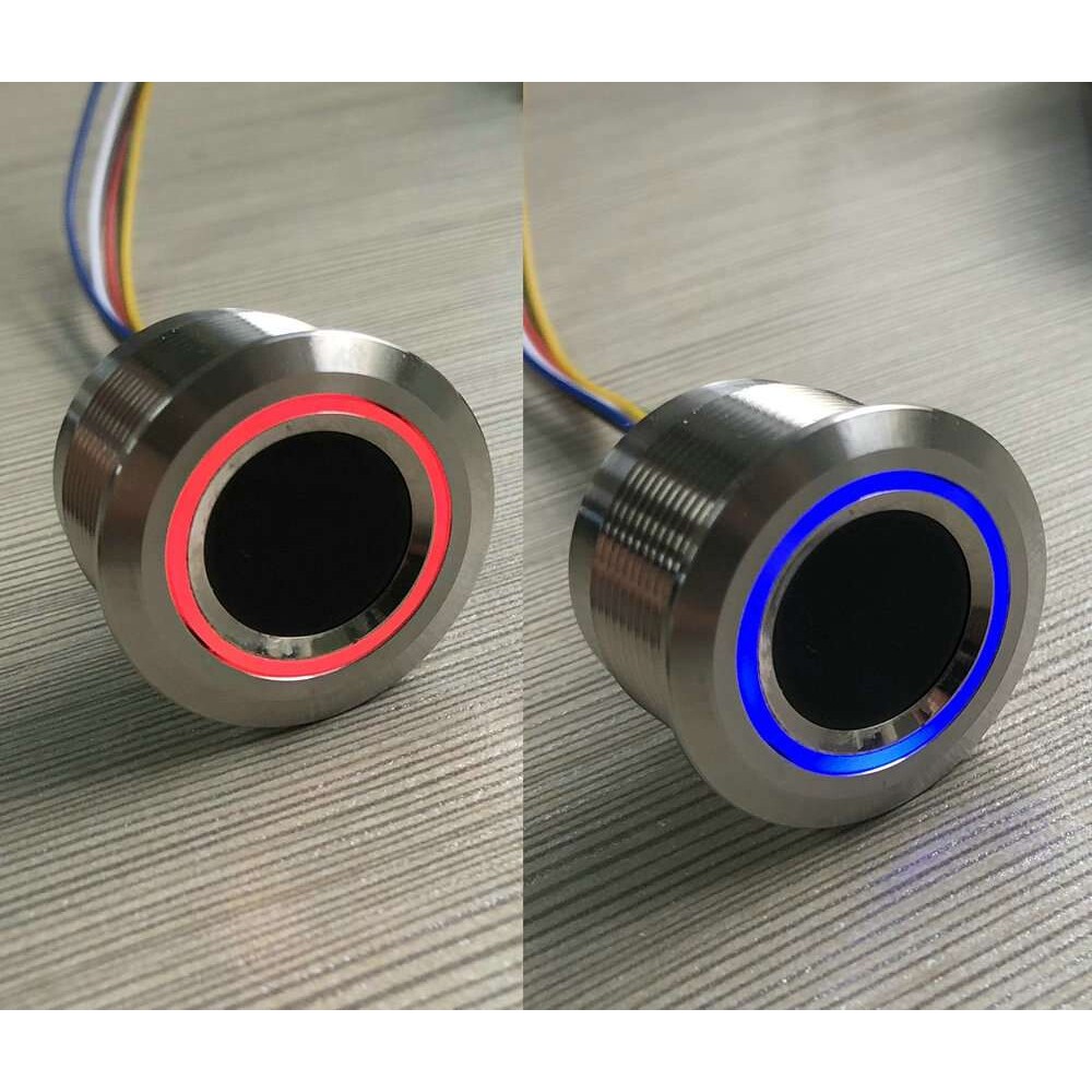 K215+R503指纹控制器启动电源开关继电器输出工作模式可选智能
