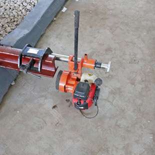 内燃钢轨断面打磨机 轨道横截面抛光机轨缝焊接精磨机便携除锈机