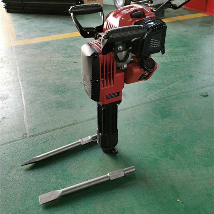 农用植树挖坑机 移树起苗手提式移树设备 工业大石头打碎汽油镐