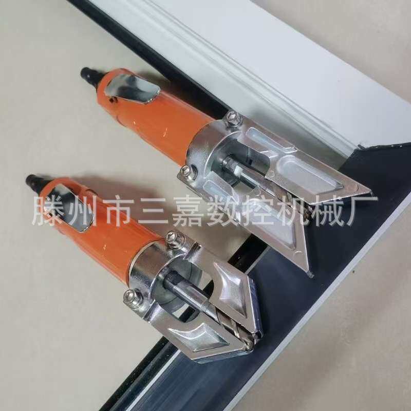 塑钢门窗焊缝焊瘤清角机 upvc塑料门窗气动角缝清理机 手提式