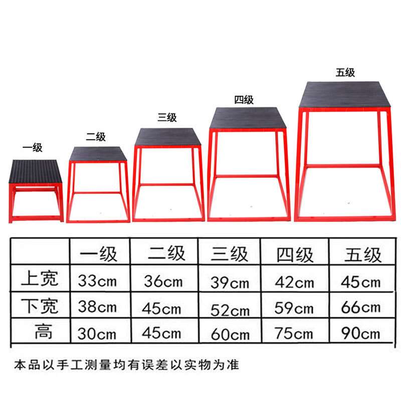 爆发力弹跳训练跳凳橡胶垫体能体操训练凳弹跳训练器材体能弹跳凳