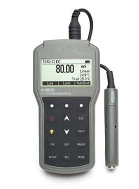 意大利哈纳 HI98192 专业级微电脑EC-TDS-电阻率-NaCI-°C测定仪