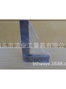 不锈钢90度平口宽座直角尺规格150x100 200x130 250x165DIN875