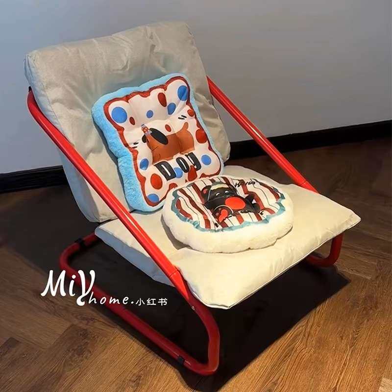 摇摇椅躺椅成人可睡觉懒人简易沙发小户型出租房单人阳台家用休闲