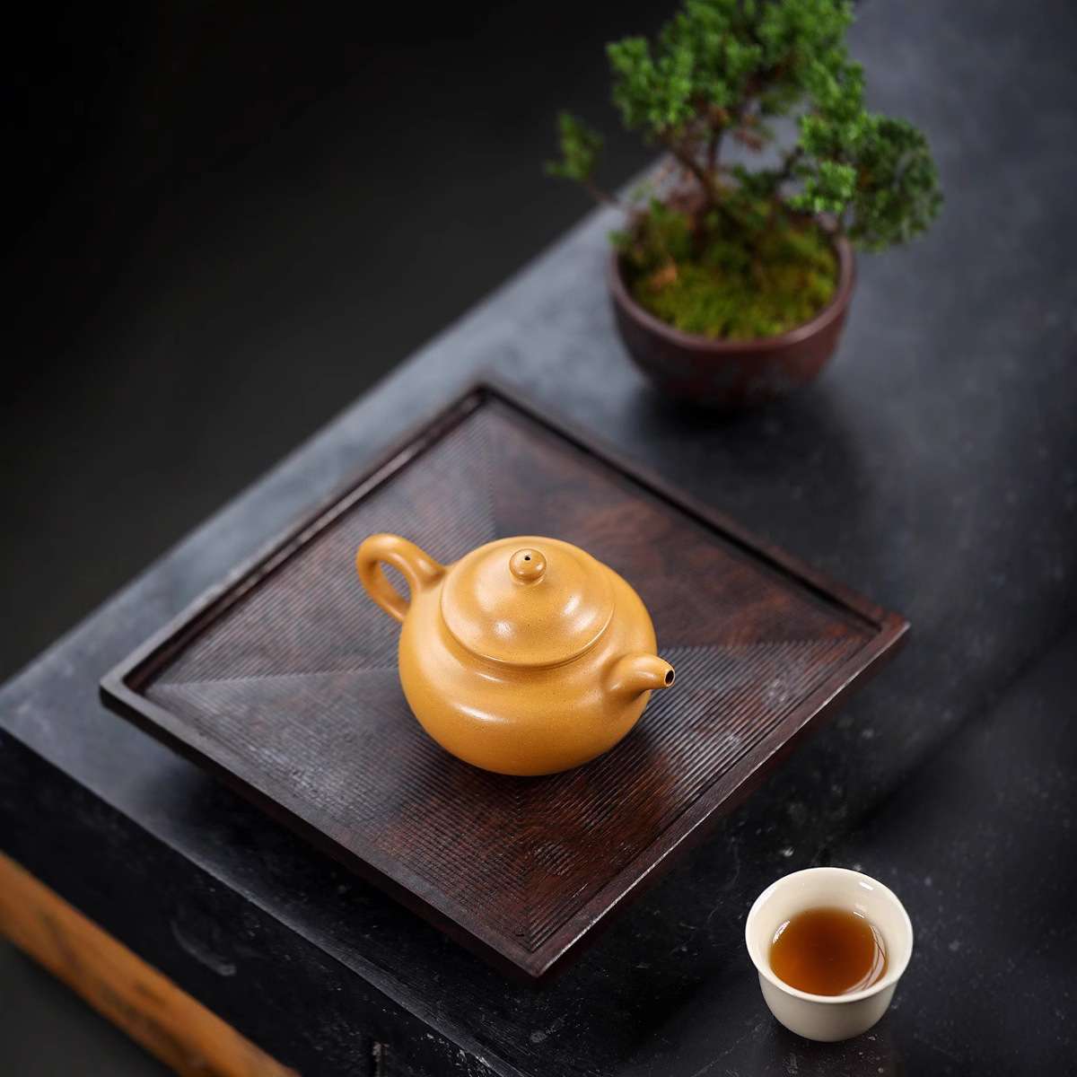 宜兴紫砂壶纯全手工原矿黄段泥高档紫砂茶壶茶具莲子产地 直销