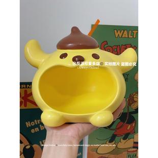 反派可爱多布丁狗收纳盒首饰蜡笔钥匙卡通玄关储物罐小新摆件