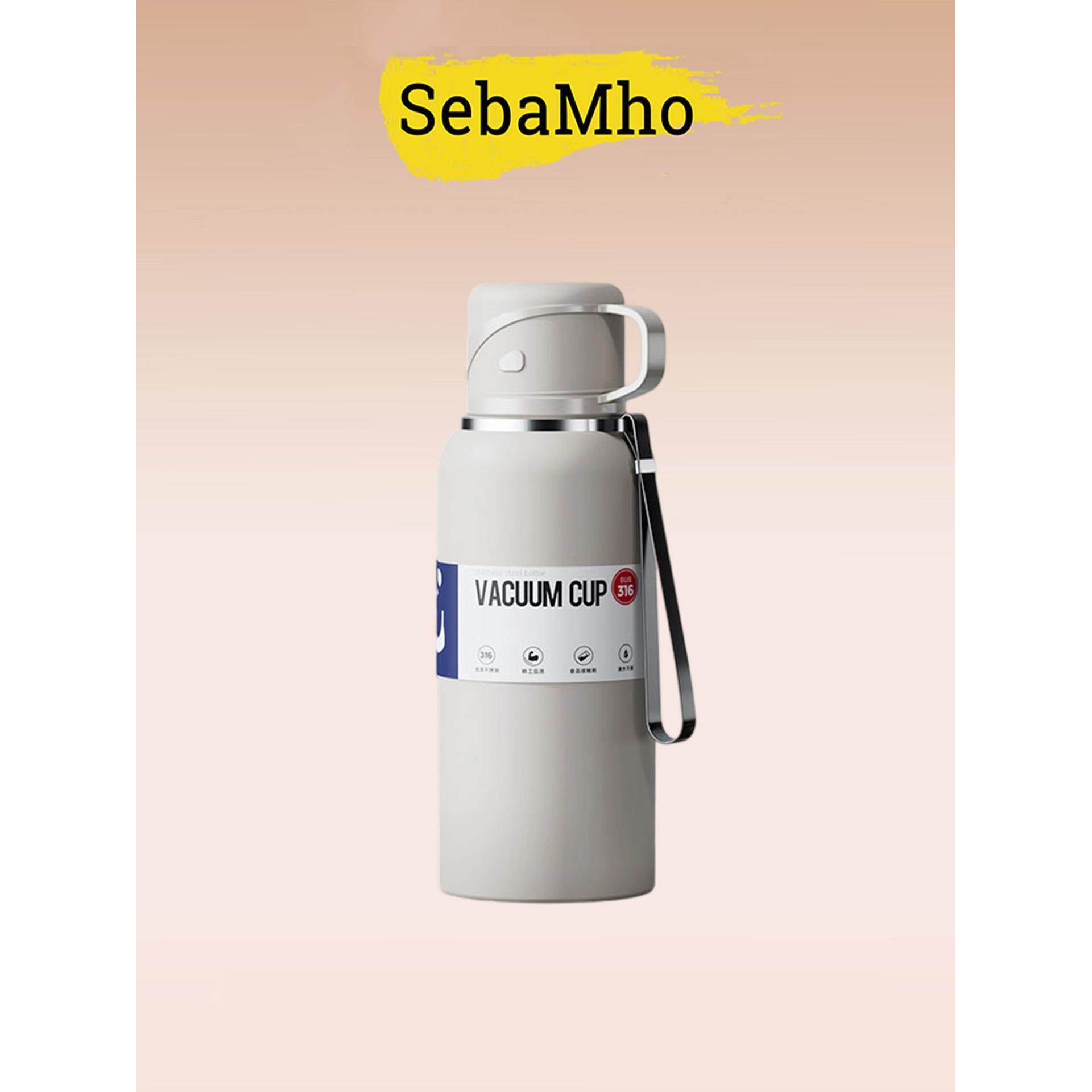 【超大容量】Sebamho316不锈钢保温水杯特大号水杯炖茶壶