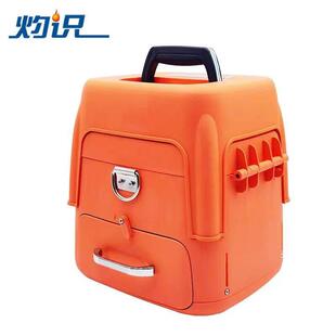 灼识光纤熔接机工具箱带板凳子带抽屉切线台有锁钥匙背防震抗摔