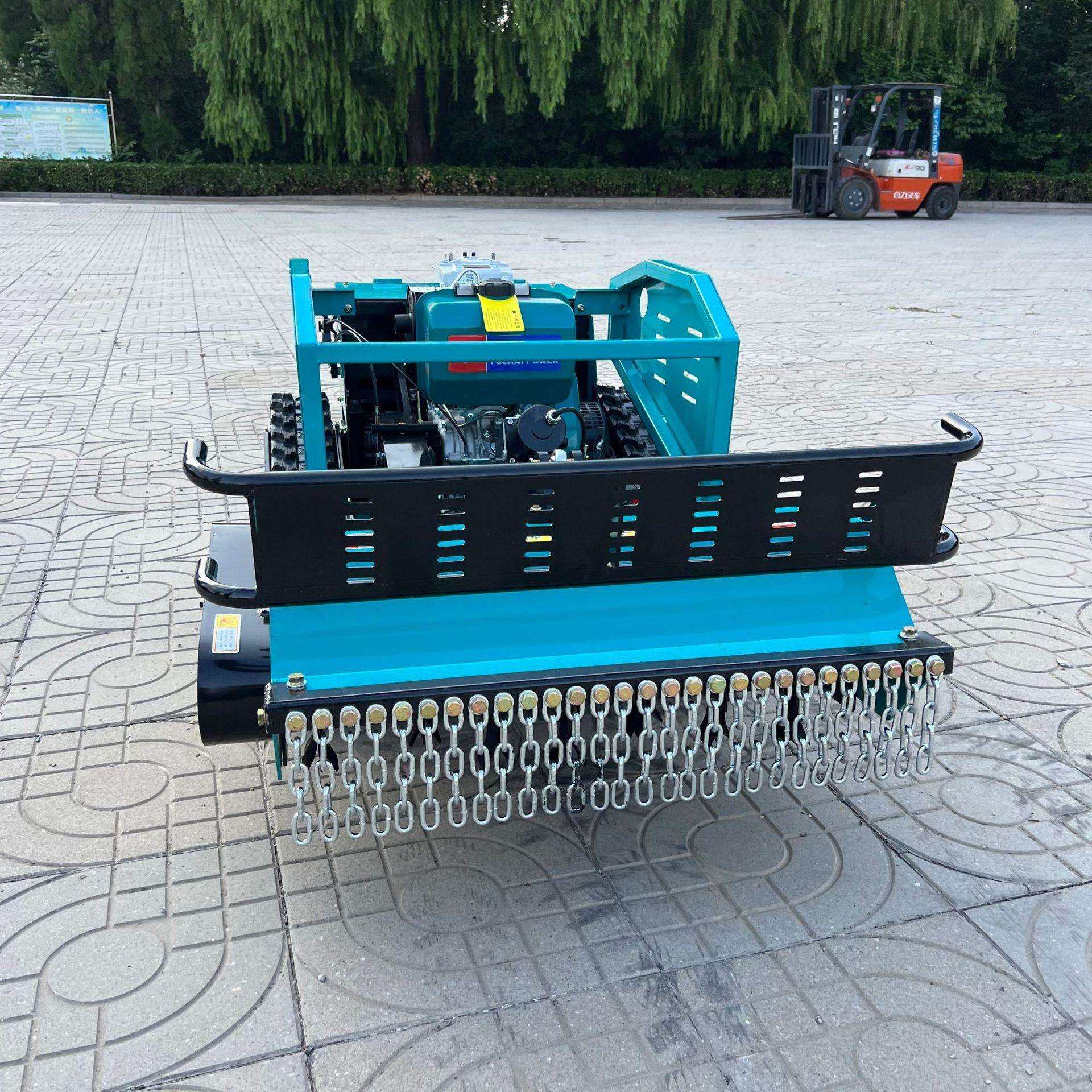 出口品质柴油遥控割草机多功能履带遥控除草机无人果园碎草机,鲜花速递/花卉仿真/绿植园艺,割草机/草坪机,淘宝优惠券,粉丝福利购,淘宝优惠卷