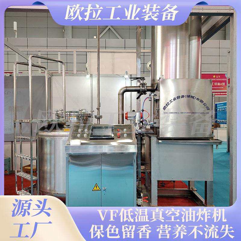 金蝉蚕蛹 VF真空油炸线 果蔬加工机器 秋葵脆香蕉干真空脱水设备