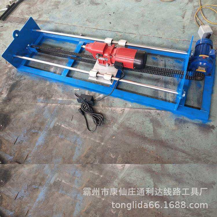 隆化非开挖水钻顶管机 小型过道眼打孔机 通利达自来水管道钻眼机
