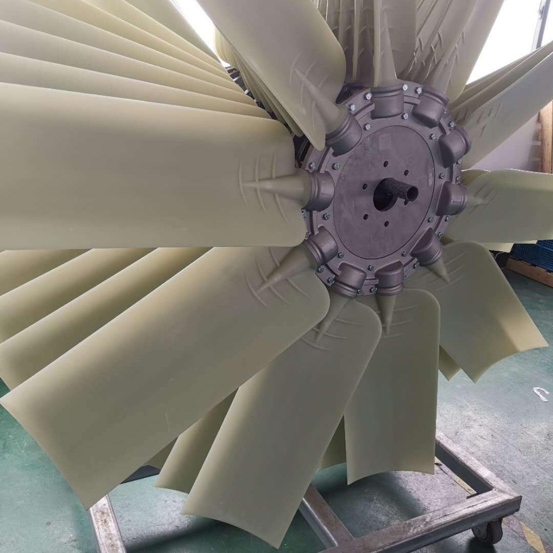 柴油发动机冷却散热风扇工程机械降温排风扇叶轮发电器降温大风量