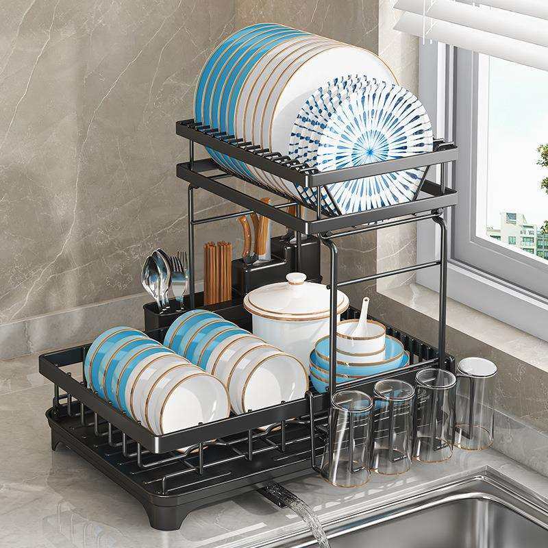 厨房置物架碗碟收纳架沥水架家用台面多功能放碗架碗筷收纳盒碗柜,鲜花速递/花卉仿真/绿植园艺,割草机/草坪机,淘宝优惠券,粉丝福利购,淘宝优惠卷