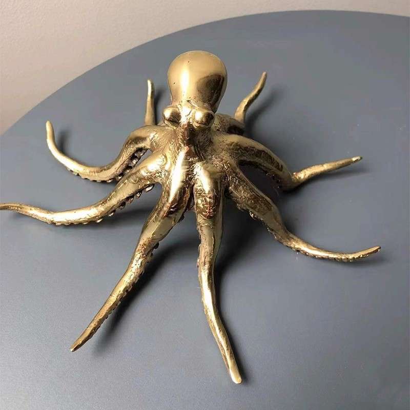 现代轻奢蜥蜴摆件样板房售楼处儿童房软装饰品半圆彩虹圈算盘摆设