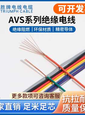 胜牌 日标汽车线AVS 0.5MM 7/0.32AS PVC材质低压汽车内部导线
