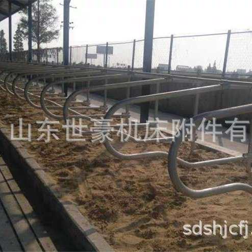 牛卧床牛定位栏养牛设备双体卧床自动喂食牛栏60热镀锌管牛