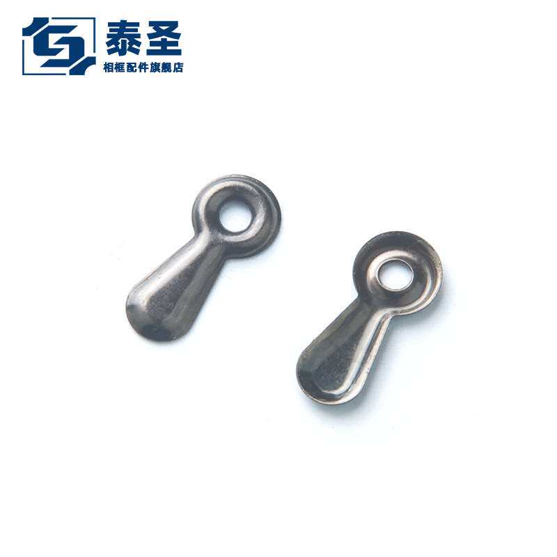 泰圣相框配件背板压片 黑色中印花瓜子片 相框压片 7*16mm 1万个