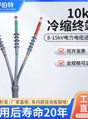 WLS-15/3.315KV低压冷缩户内户外电缆终端头附件线缆硅橡胶材阻燃