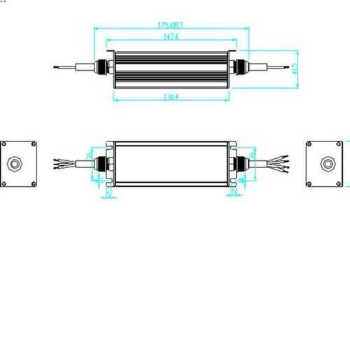 恒流电源 TLD-70-24 输入电压范围：  16.8Vac～28Vdc