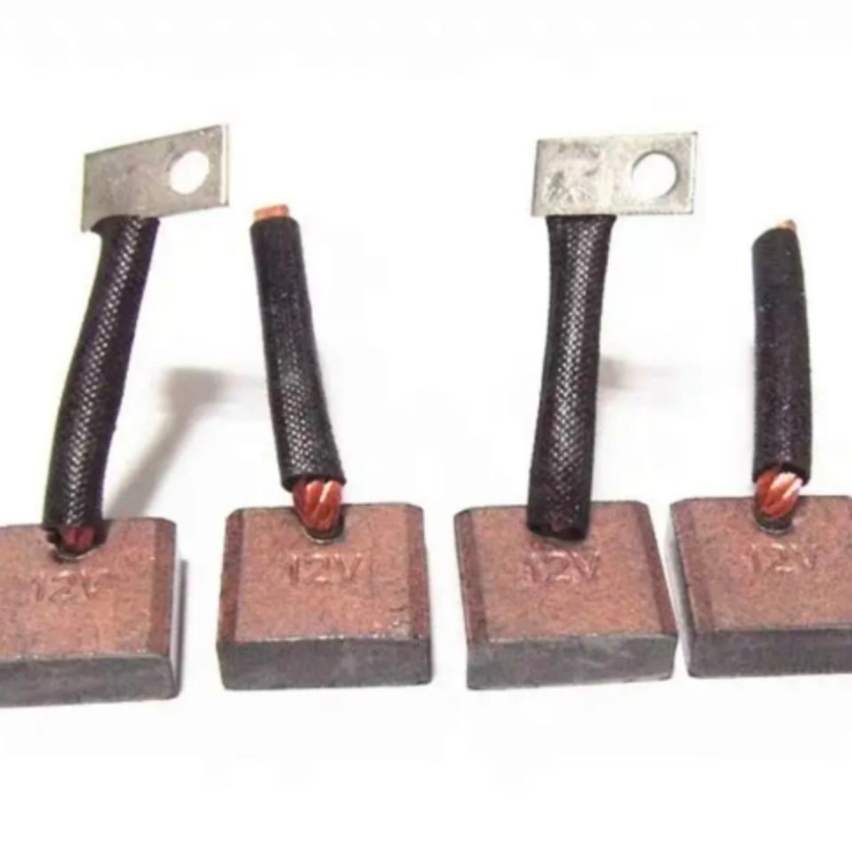 马达碳刷/电刷闽仙 碳刷w 铜套减速碳刷农用汽车减速起动机