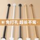隐形晾衣杆可伸缩折叠晾衣绳卫生间神器晾衣架免打孔室内浴室阳台