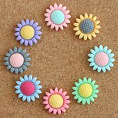 钉装 钉 饰钉大头 按造图钉型 钉立体软木留言板向日葵照片墙摁