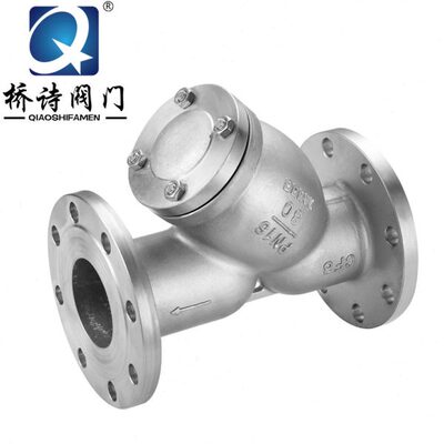 16法兰G4~过滤器-Y-不锈钢PND Y-过滤器 30250N13W D型法兰4型5