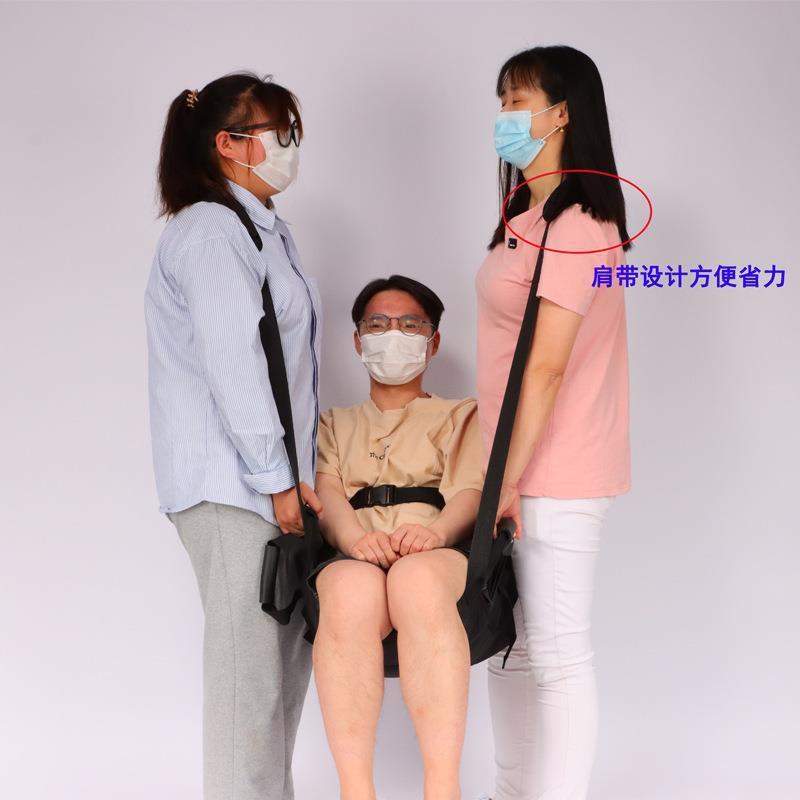 卧床老人搬运神器上楼下楼梯上楼梯神器老人抬上下楼担架背人背带