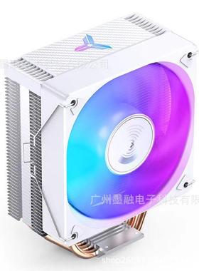 乔思伯CR1000E青春版风冷白色13代台式机电脑彩色风冷cpu散热器