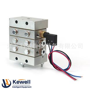 科威集中润滑设备黄油分配器油脂 2000型递进式DS2油量分配器