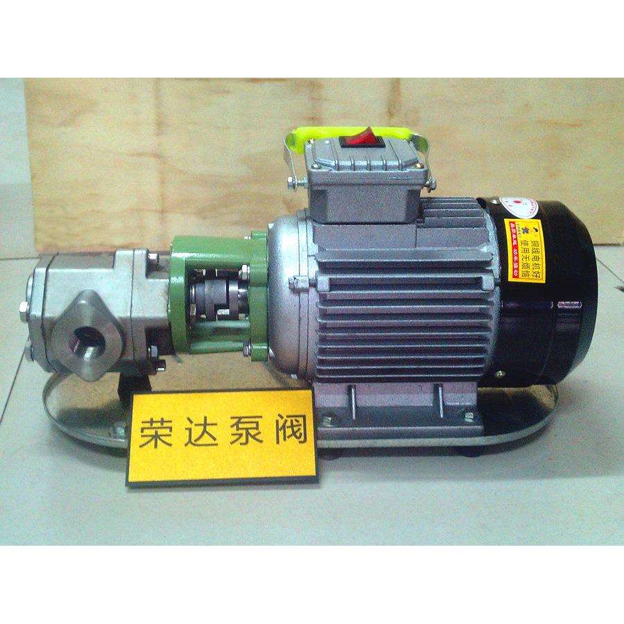 不锈钢齿轮泵 WCB-50P 电动输油泵 耐磨齿轮油泵