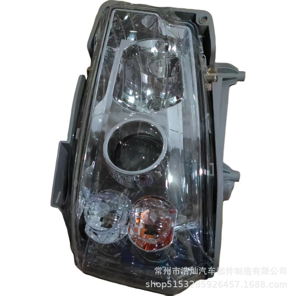 出口重汽豪沃灯泡透镜款前大灯总成WG9719720001/02