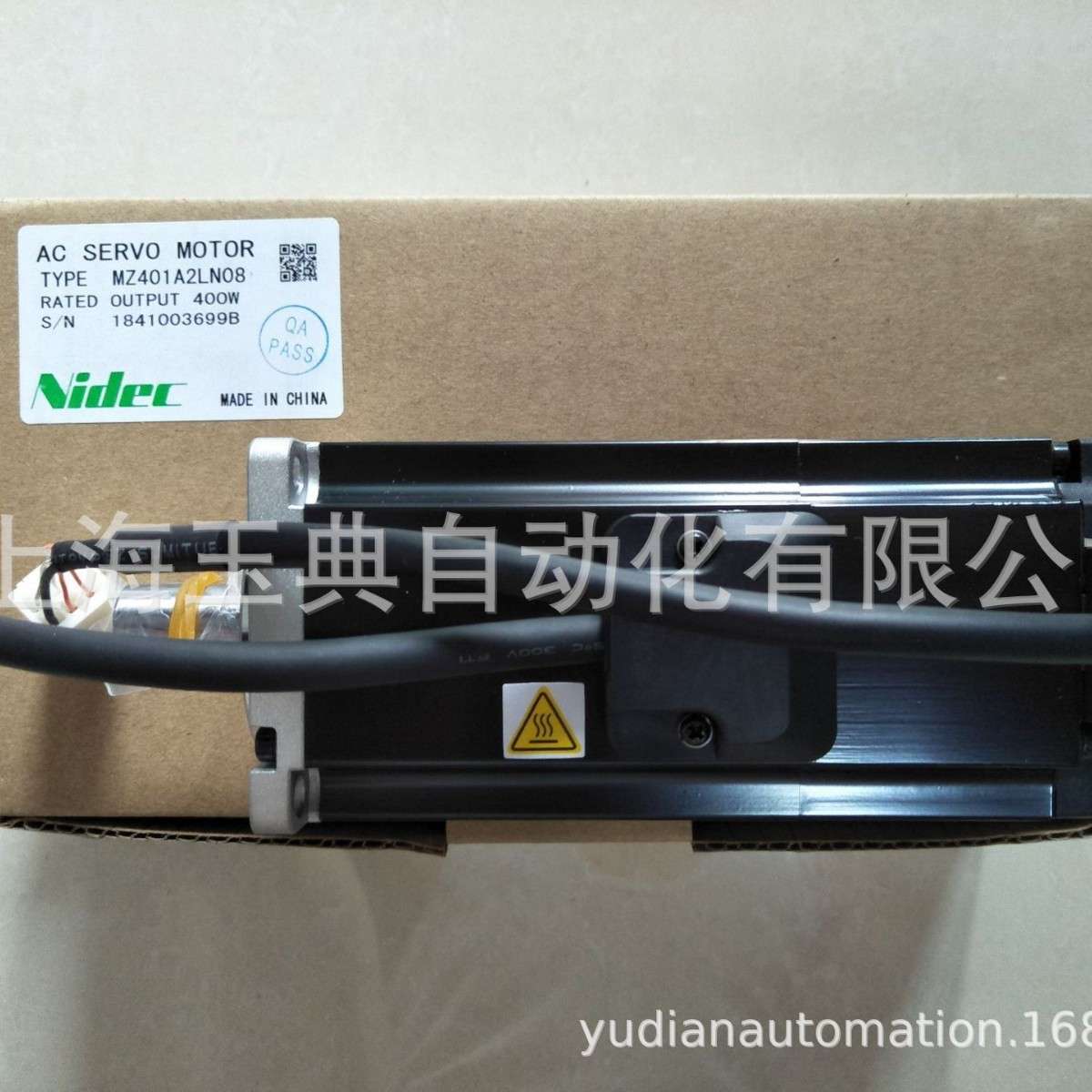 MZ401A2LN08/MH401A2LN08NidecSankyo尼得科三协400W电机伺服电机