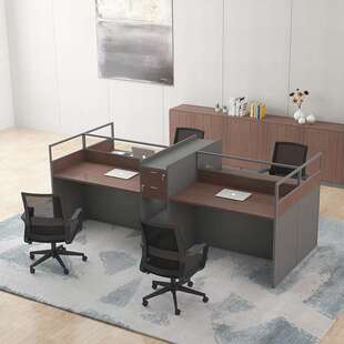 深圳办公家具职员桌屏风隔断办公电脑桌组合员工位卡座 办公桌