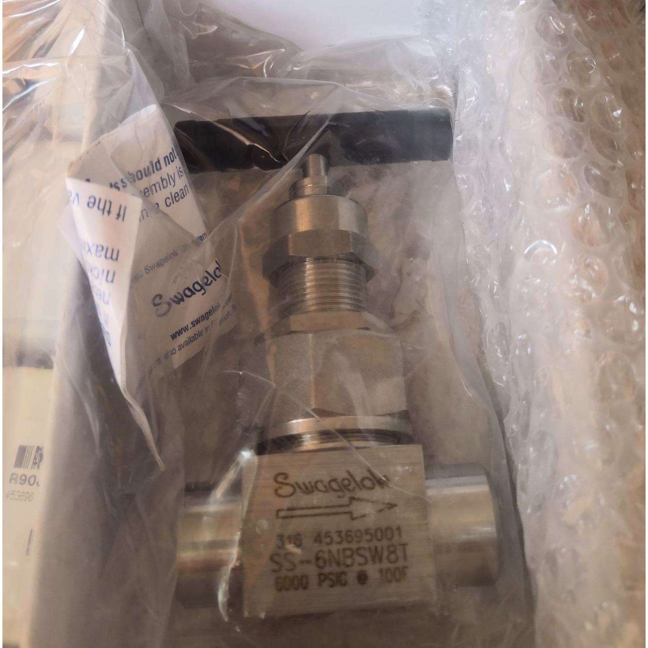 S-LOK仪表快速接头SQCT1S-S-4T-DE-S6（世伟洛克SS-QC4-D-400）