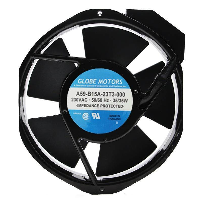 原装GLOBE MOTORS 17CM A59-B15A-23T3-000 230V 35/35W 交流风扇