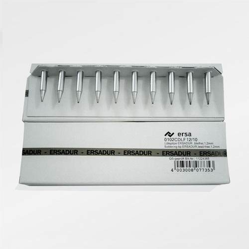 德国ersa埃莎0102cdlf12尖头电焊咀无铅烙铁咀i-tool电子焊接手柄