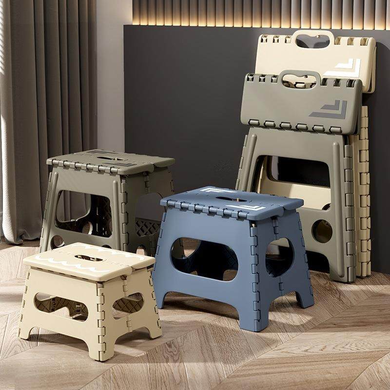 瀛欣折叠凳户外便携成人塑料板凳高马扎家用可折叠不占空间的凳发,电子元器件市场,其它元器件,淘宝优惠券,粉丝福利购,淘宝优惠卷