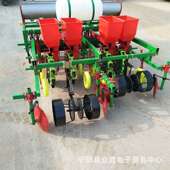 河北起垄种花生 机子一垄两行两垄四行可选鸭嘴膜上精播机